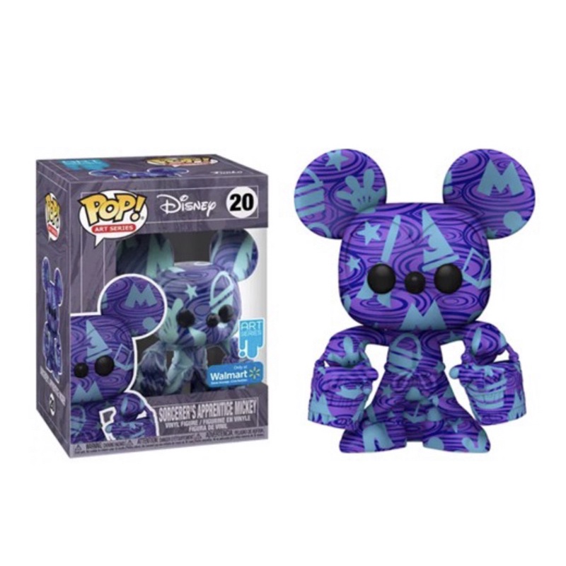 Funko Pop! Disney: Art Series - Sorcerer's Apprentice Mickey Walmart ...