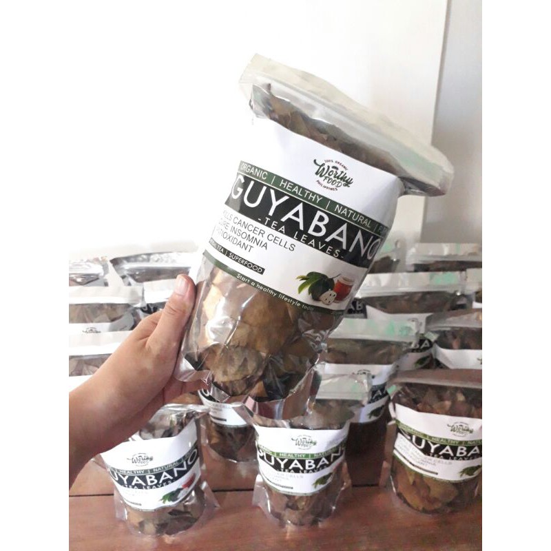 Guyabano Tea Leaves Organic Pure Immunity Boost Fights Cancer Cell Air Dried Good Quality 50 Grams Shopee Philippines