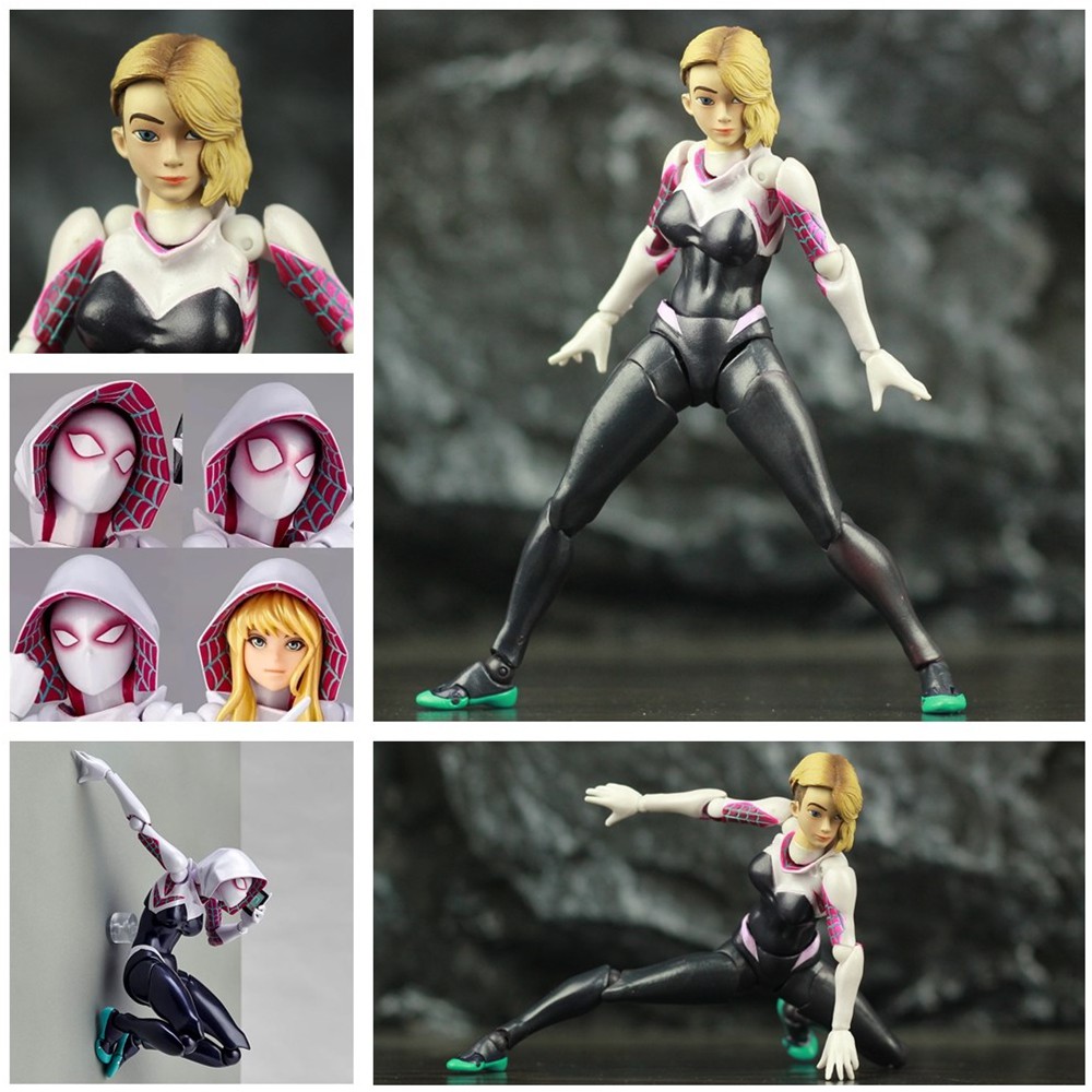 spider gwen figure revoltech