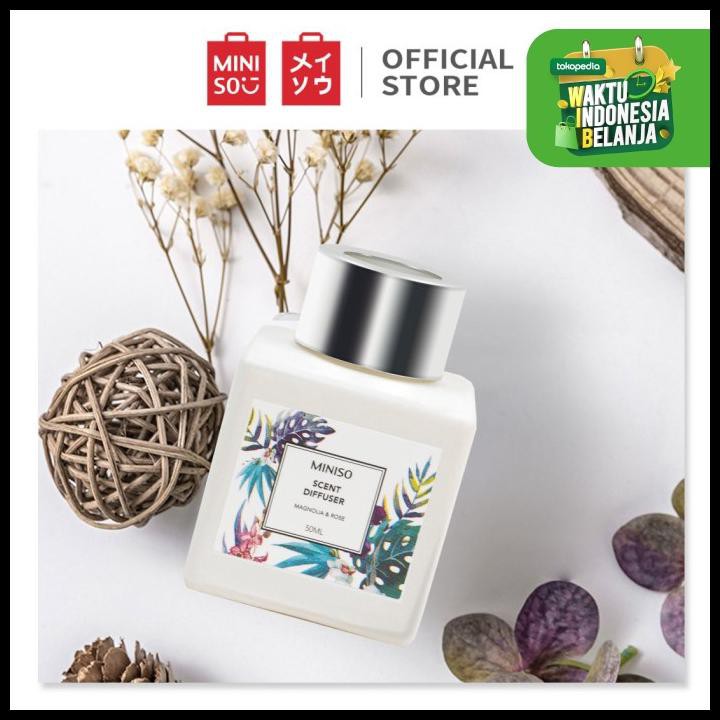 Miniso Air Freshener Diffuser Aromatherapy Flower Fragrance 50ml