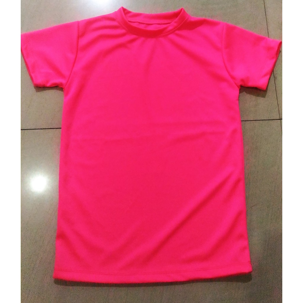 neon pink dri fit shirt