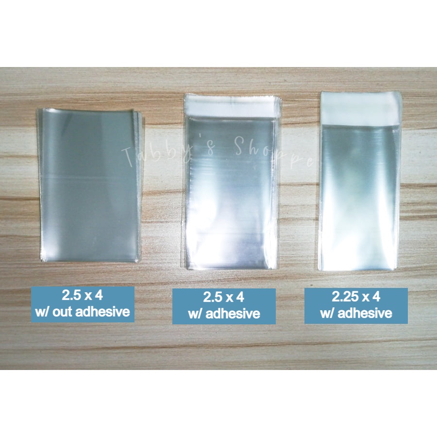 Resealable Plastic with adhesive and sleeve for Photocards Shopee