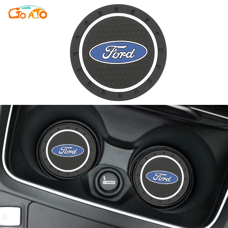GTIOATO Car Cup Holder Mat Vehicle Coaster Cup Holder Non Slip Mat Auto Water Cup Coaster Cup
