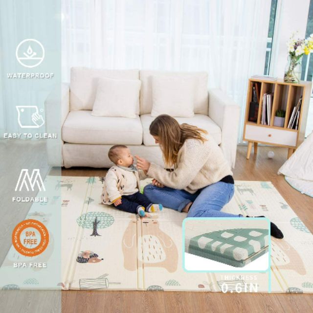 folding baby play mat