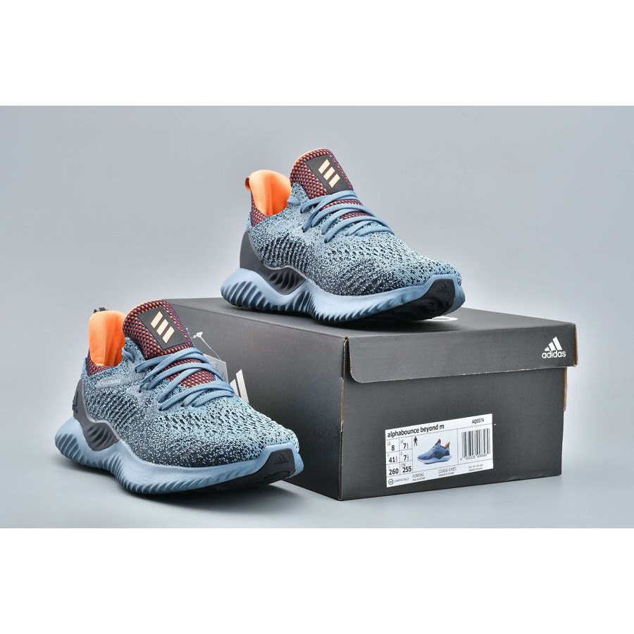 Adidas Alphabounce Beyond "Blue/Orange" Shopee Philippines