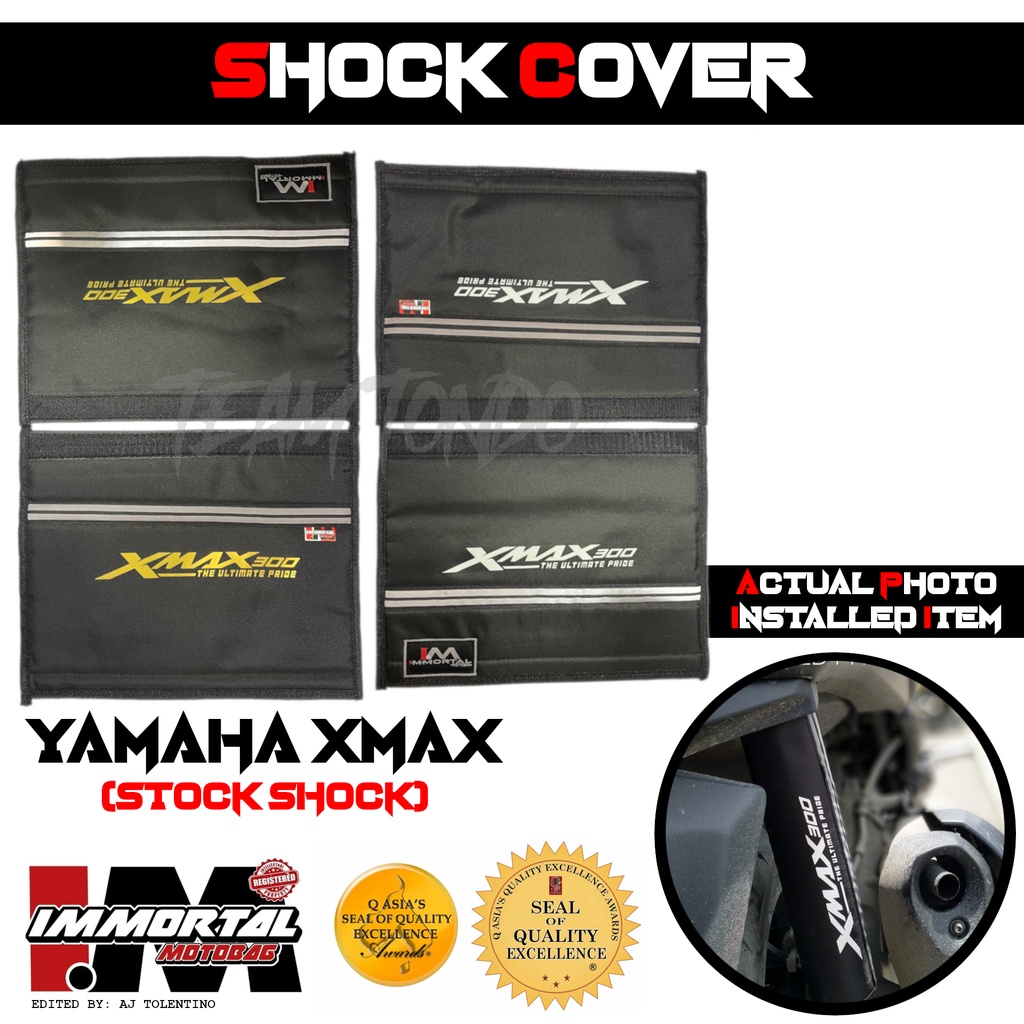 Yamaha XMax Shock Cover (IMMortal Motobag) Shopee Philippines