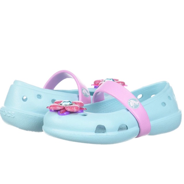 mary jane crocs flats