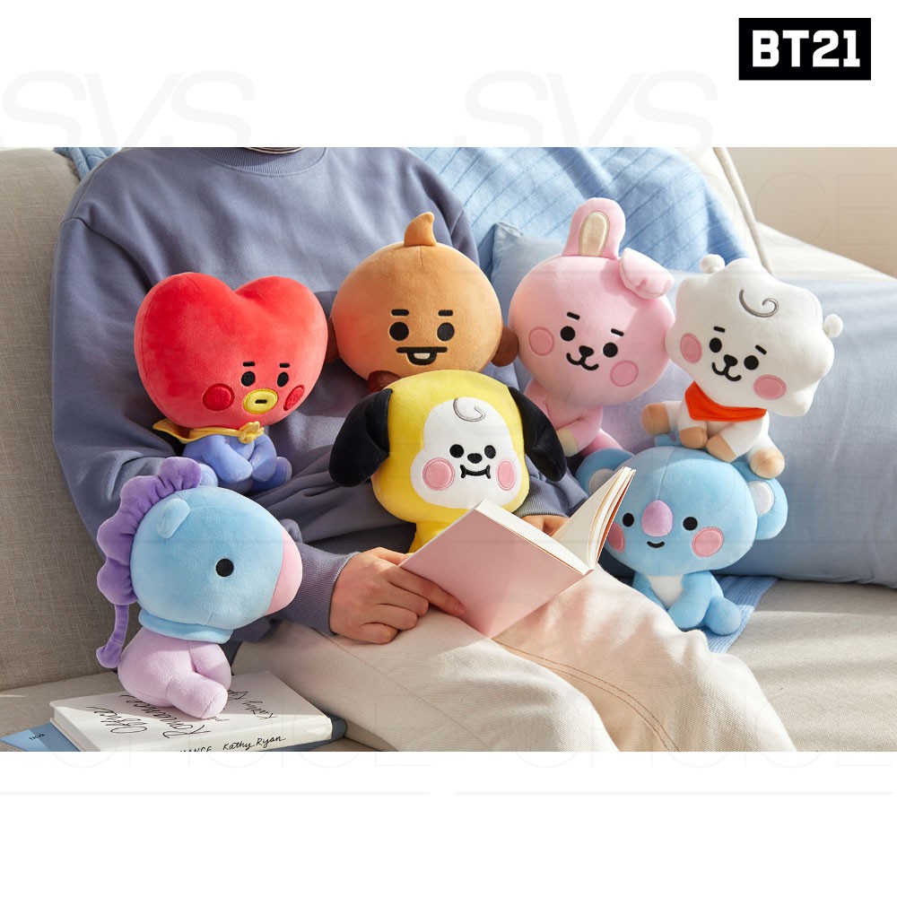 BTS BT21 Official Authentic Goods Sitting Doll 20cm Baby