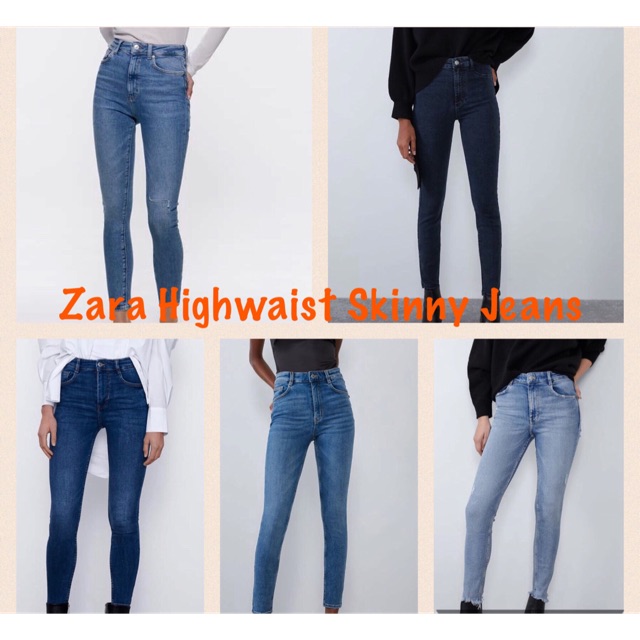 zara basic jeans