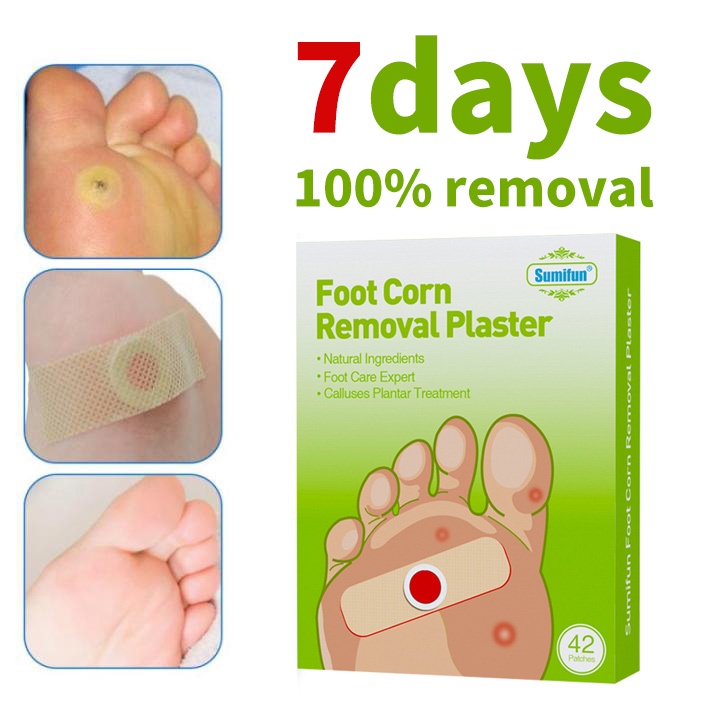 48Pcs Warts Remover Foot Corns Remover Patch Remove Calluses On The