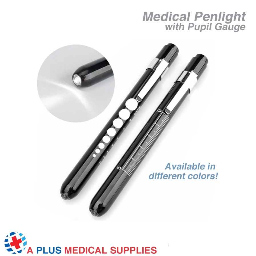 Medical Penlight with Pupil Gauge First Aid Nurse Shopee Philippines