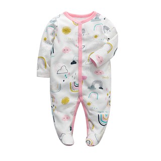 Babies Fashion Jumpsuit Pajamas Baby Boy Girl night clothes wrapped ...