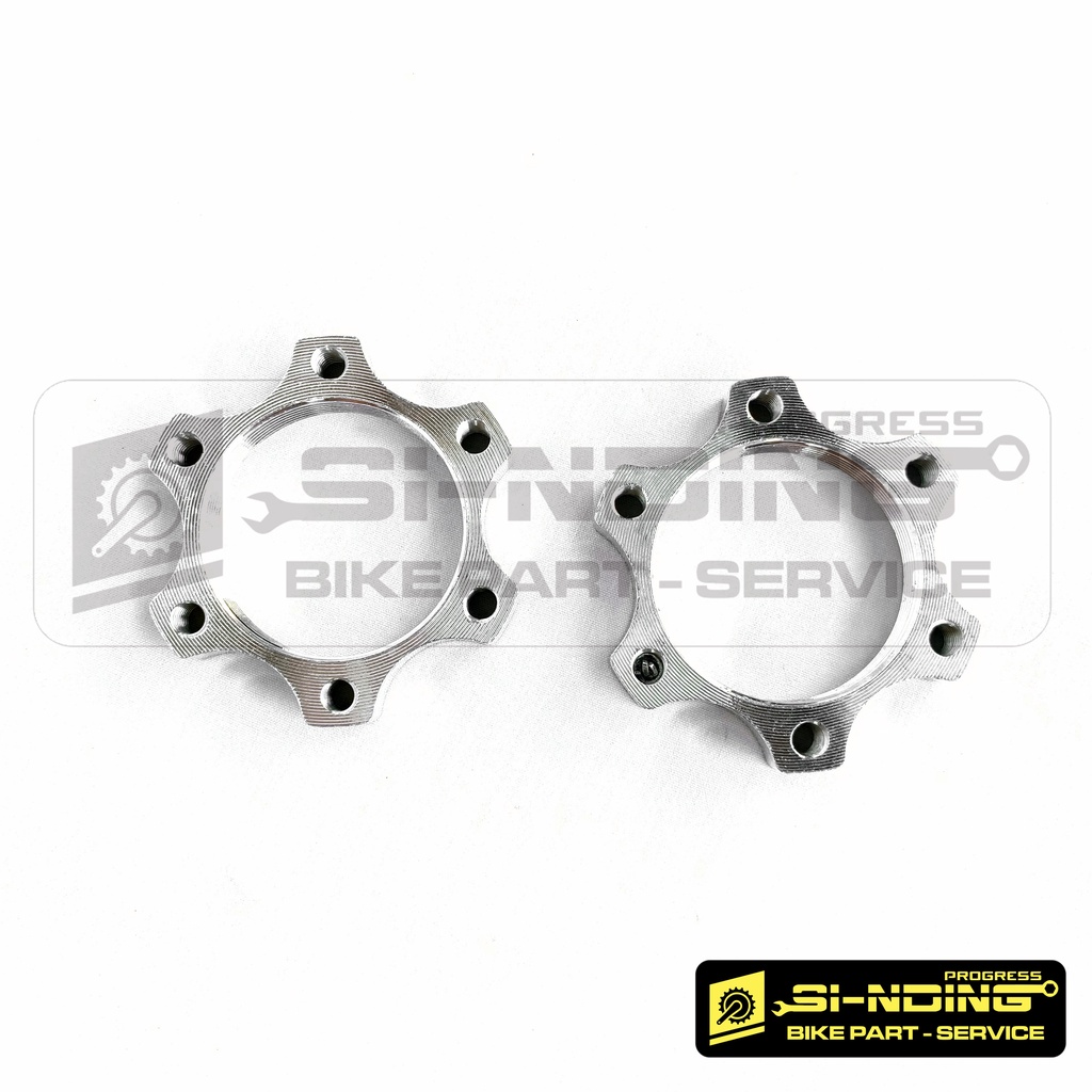 44mm Bike Disc Brake Rotor Adapter Alloy Hub Freehub Threaded Disc