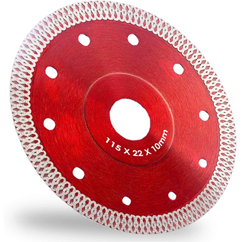 3 PACK Diamond Saw Blade 4.5 Inch Saw Tile Tools Blades Cutting Disc Wheel for Porcelain Tiles Granite Marble Ceramics