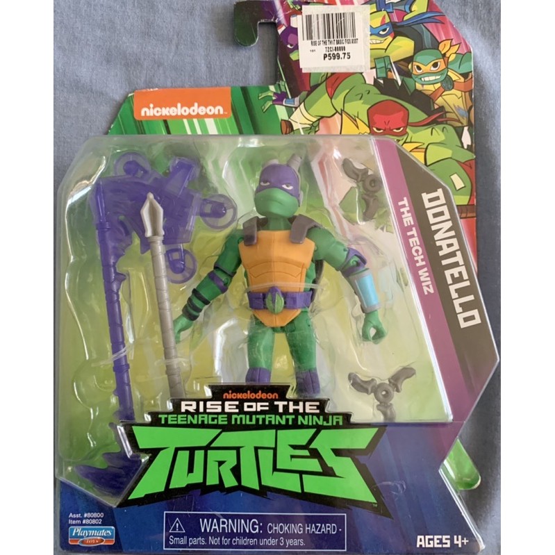 teenage mutant ninja turtles nickelodeon donatello toy