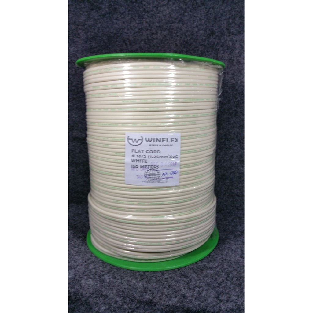 Flatcord or Flat cord 16/2 extension wire Shopee Philippines