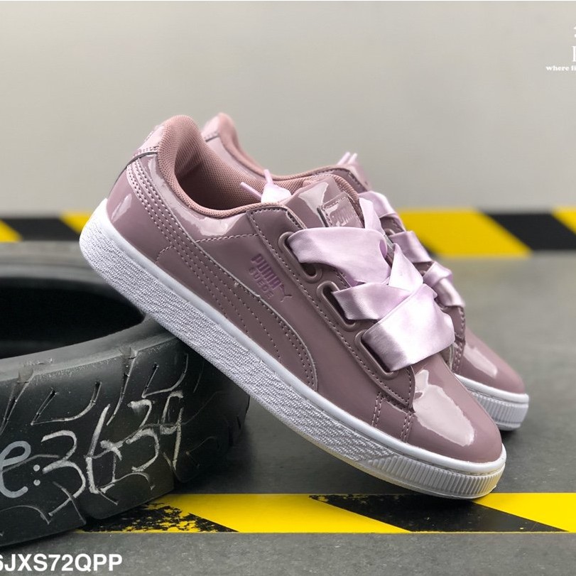 puma basket heart shoe laces