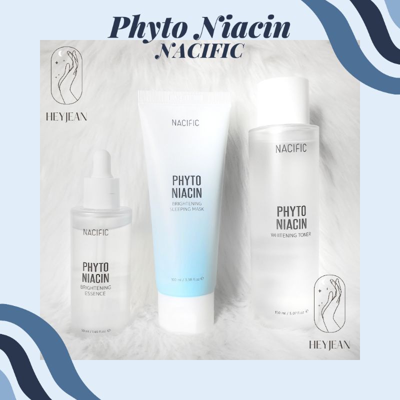 NACIFIC Phyto Niacin [Brightening Essence, Whitening Toner, Brightening Sleeping Mask