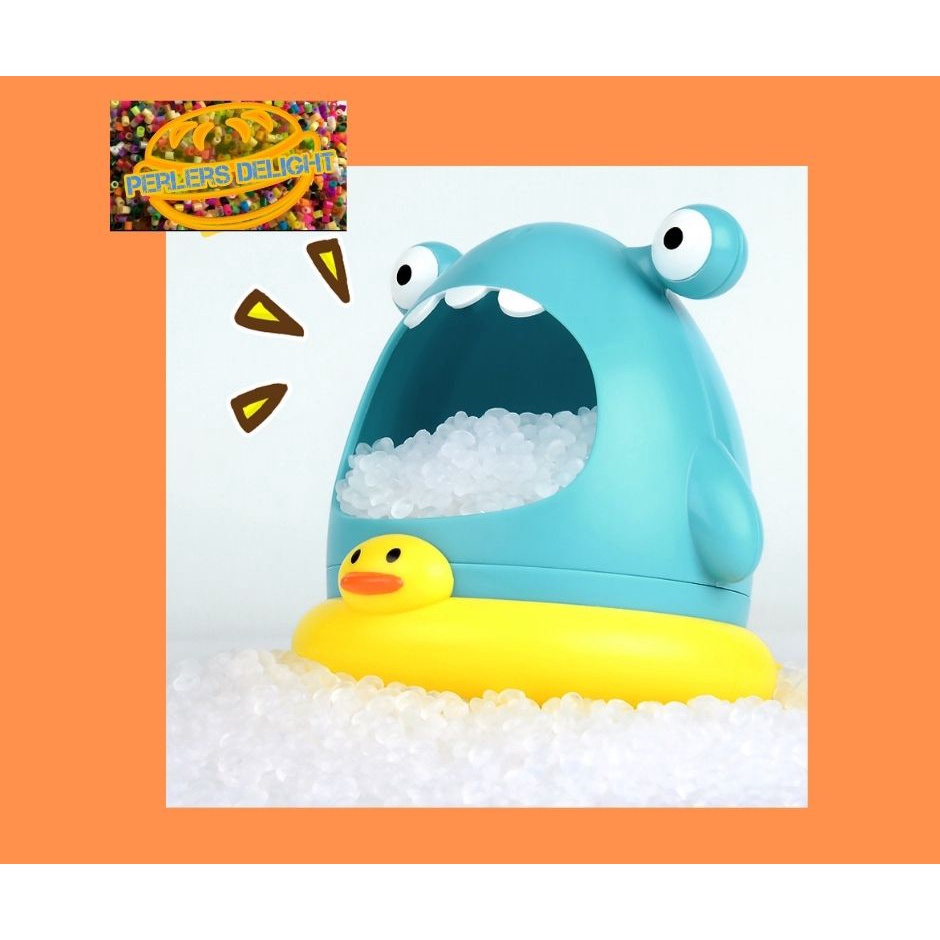 Manual or Blowin Bubble Baby Bath Toys Cute Cartoon Shark And Crab Bathroom Bathing Toys Foam Maker