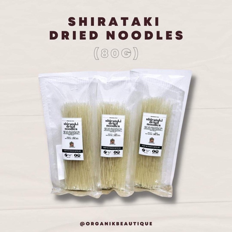 Shirataki Dried Noodles 80G Shopee Philippines