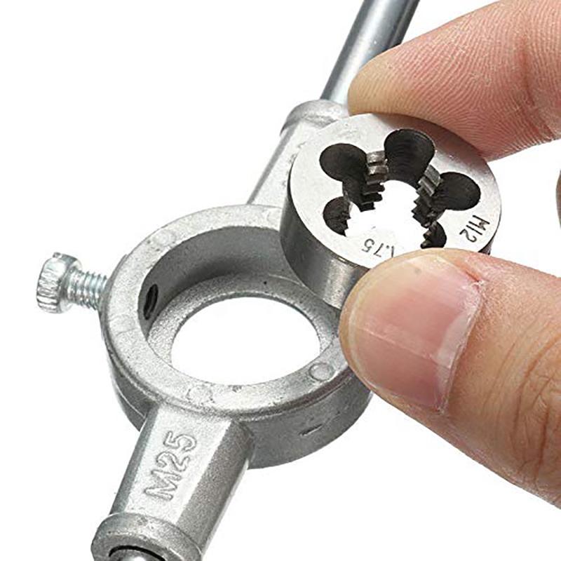 CASTA 20 PCS HSS Tap and Die Set Metric Wrench Cut M3-M12 Tap