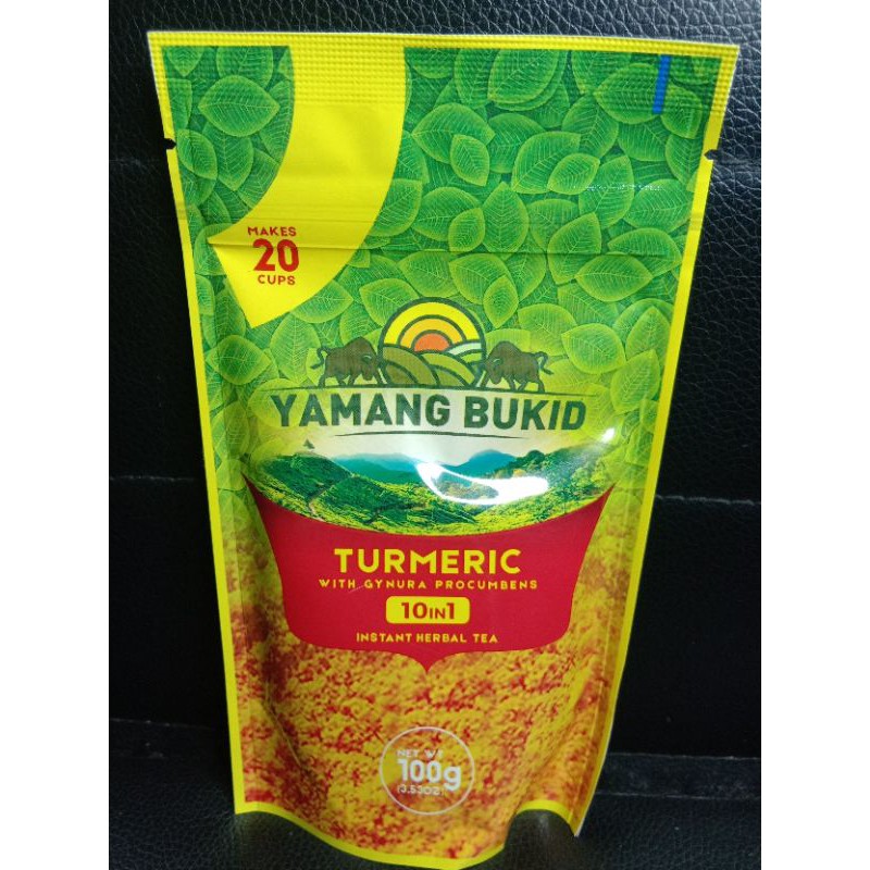 yamang bukid 10 in 1 turmeric tea 100g Shopee Philippines