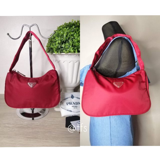 prada hobo nylon