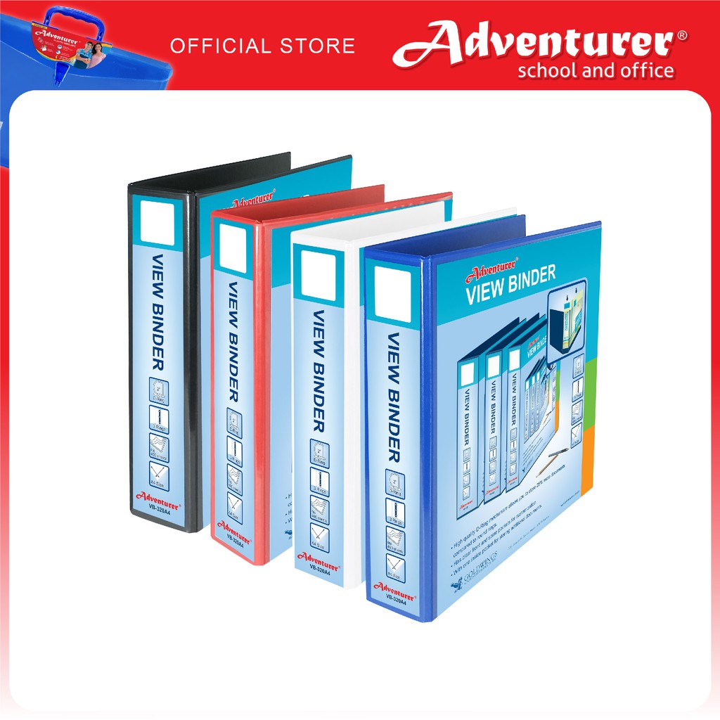 Adventurer View Binder, 3-Ring Binder, 2.0