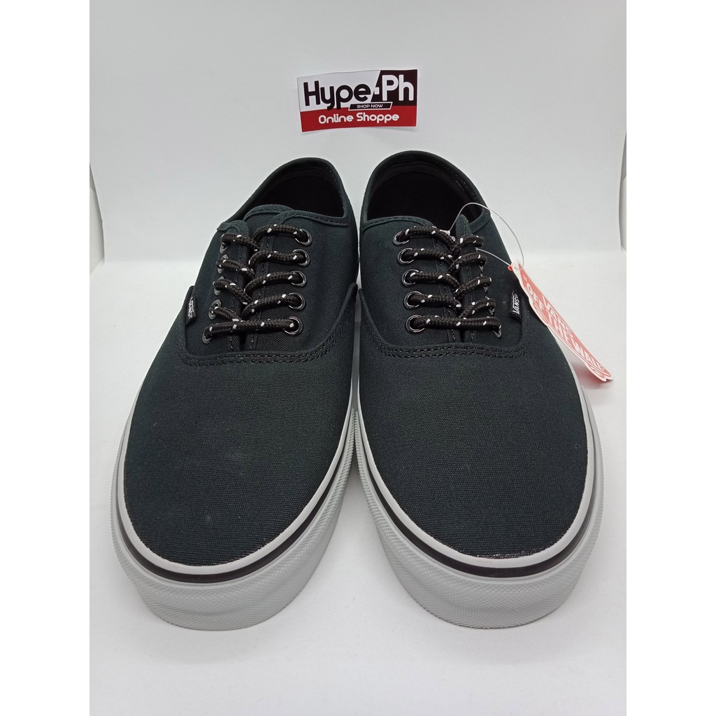 mens black and grey vans