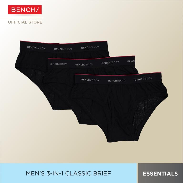 （Hot）BENCH- TUB0309 Men's 3-in-1 Classic Brief