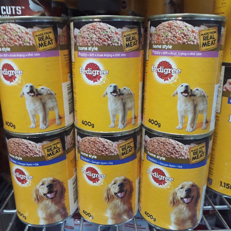 Pedigree Wet Dog Food in can 400g Shopee Philippines