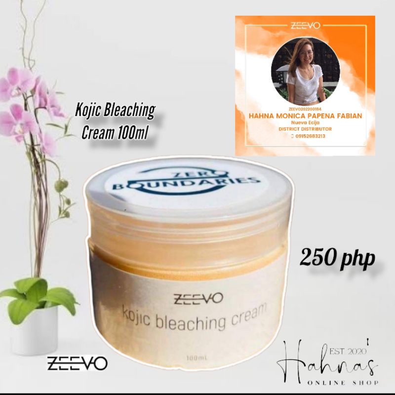 Zeevo Bleaching Cream | Shopee Philippines