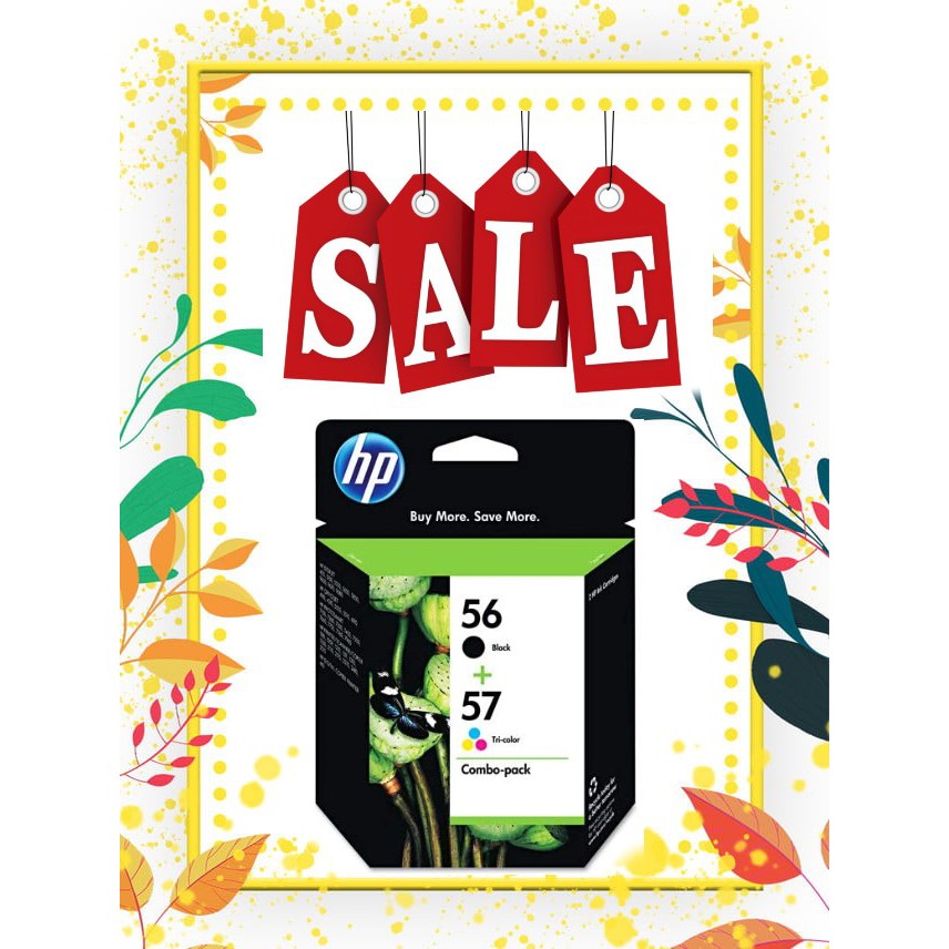 hp printer ink 56 57 combo pack
