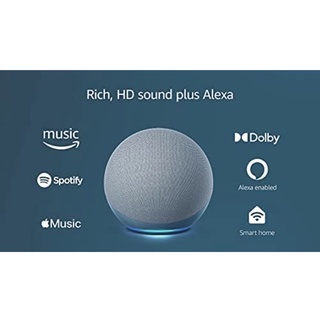 All-new Echo (4th Gen) | With premium sound, smart home hub, and Alexa, Red (Limited Color)