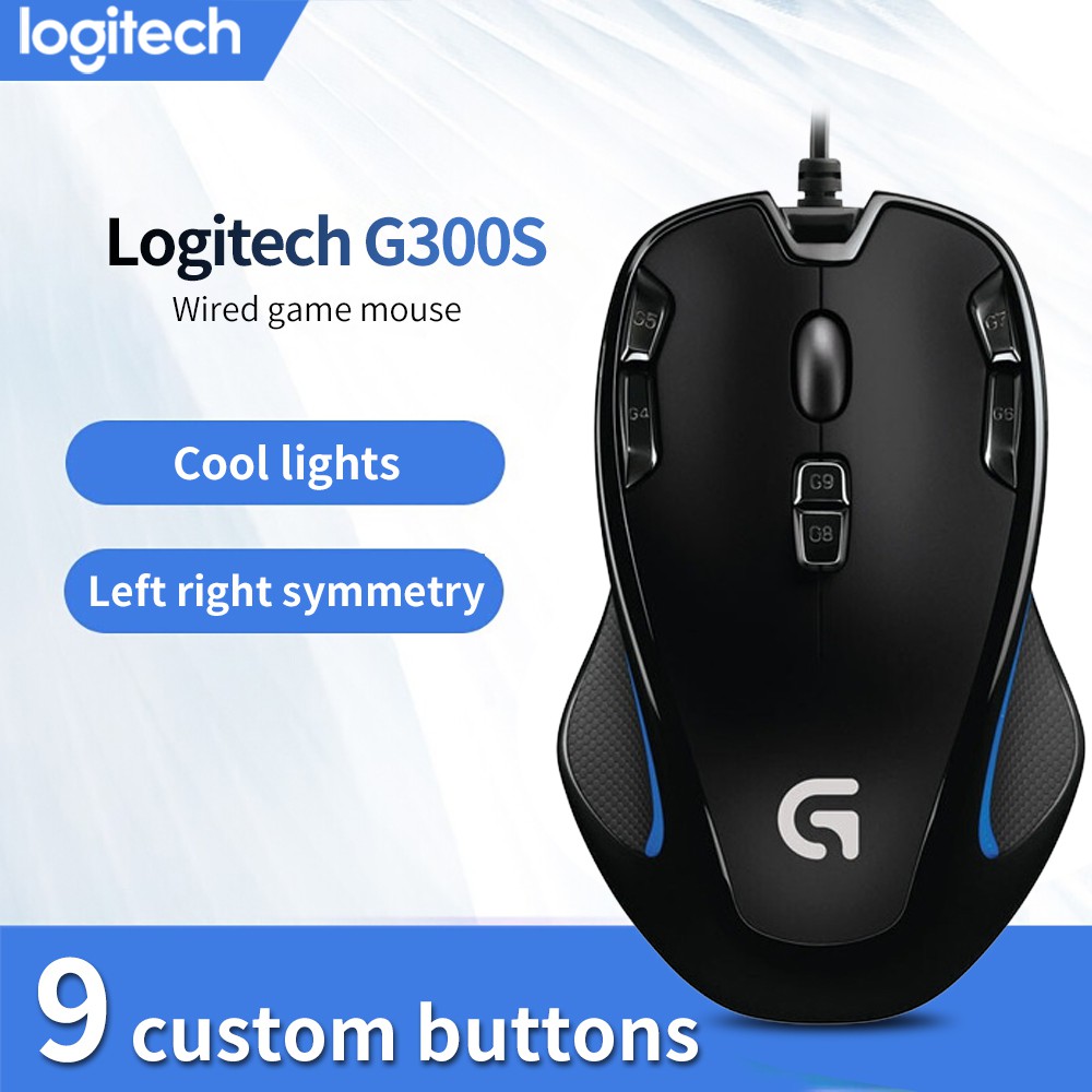 Original Product Logitech Original Mouse G300s Optical Gaming Mouse By Logitech With 2500 Dpi For P Shopee Philippines