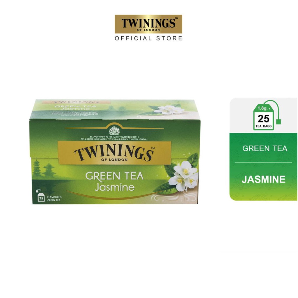 Twinings Green Tea Jasmine 25s | Shopee Philippines