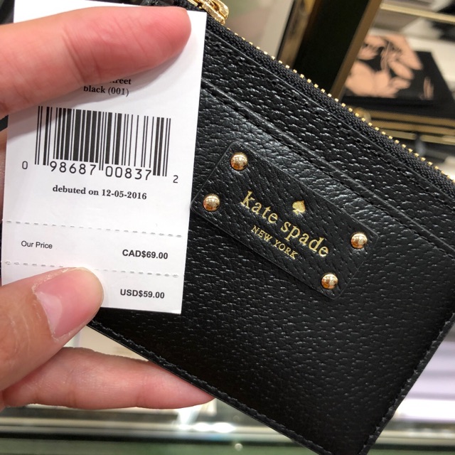 Katespade mini wallet / card case | Shopee Philippines