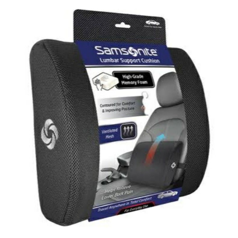 samsonite lumbar pillow