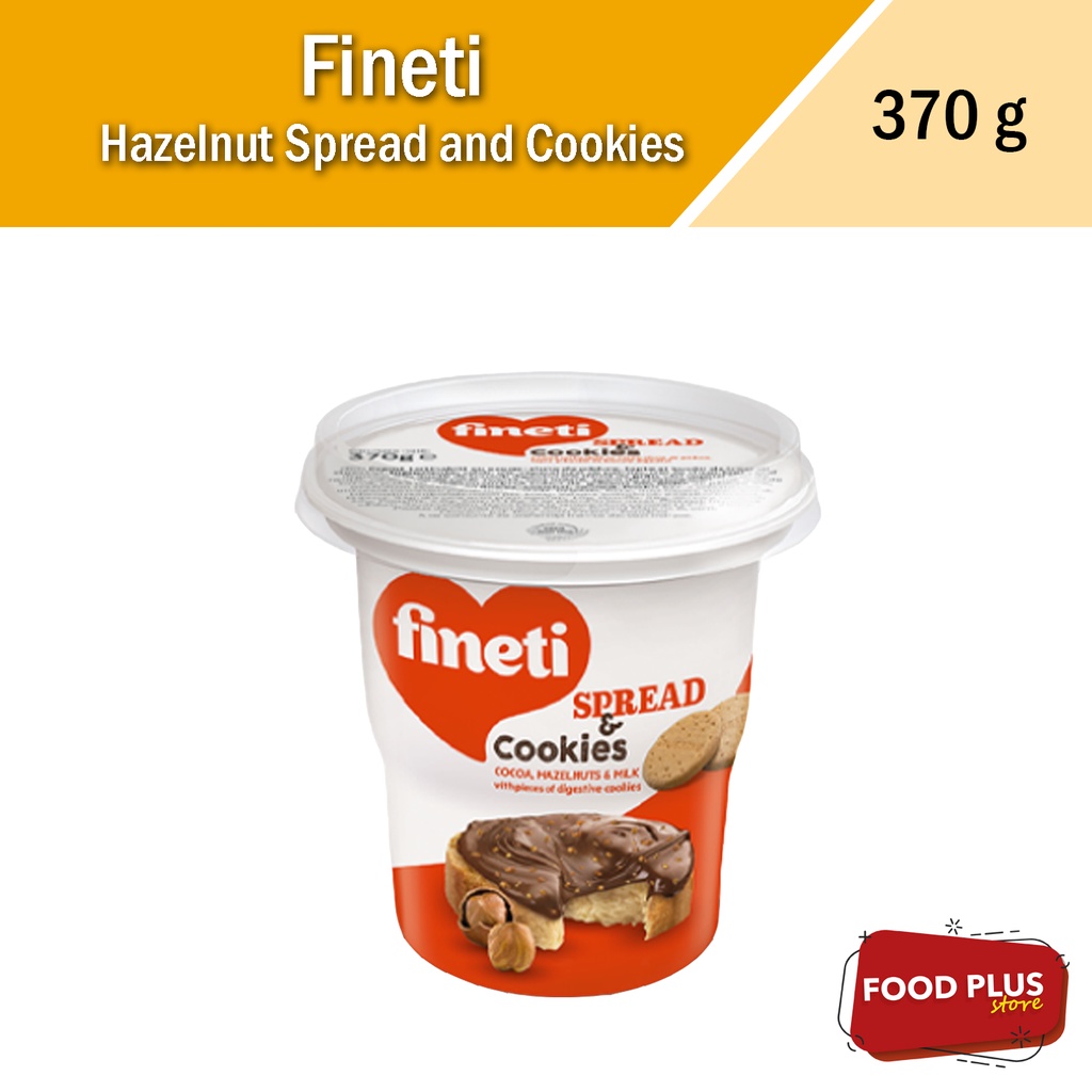 Hazelnut Spread & Cookies (370g) Shopee Philippines
