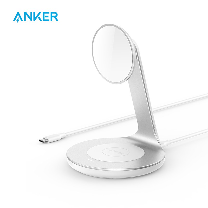 Anker Wireless Charger, PowerWave 2in1 Stand with 4 ft USBC