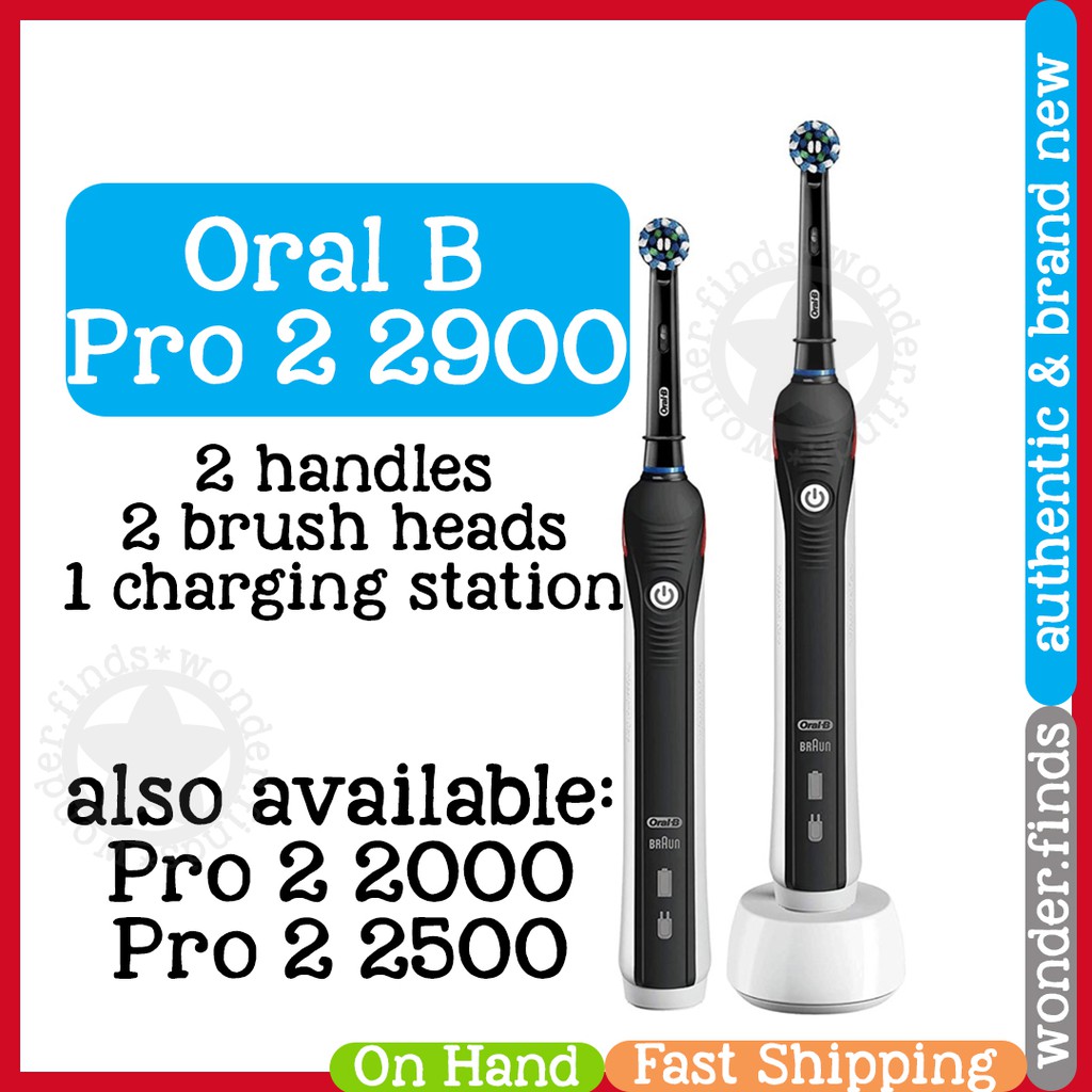 oral b pro 2 2000 brush heads