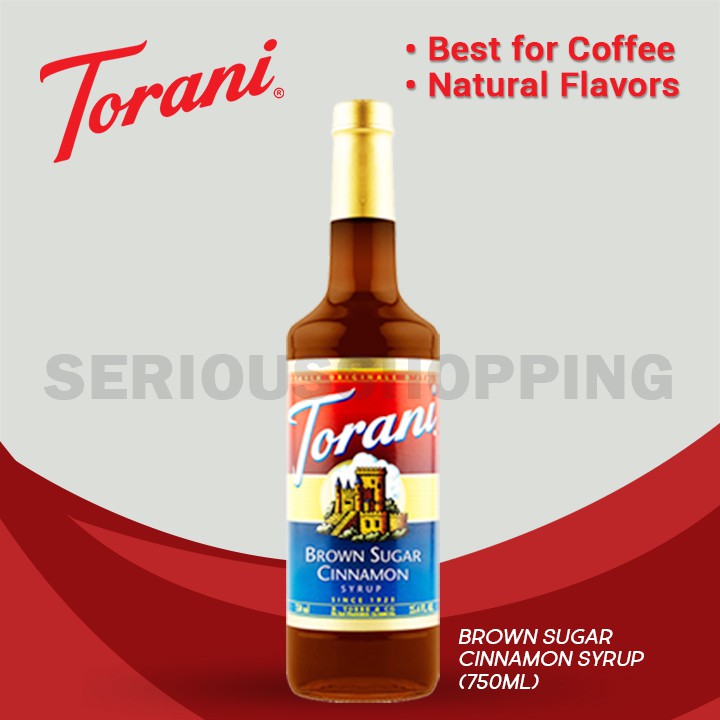 Torani Brown Sugar Cinnamon Syrup (750ml) | Shopee Philippines