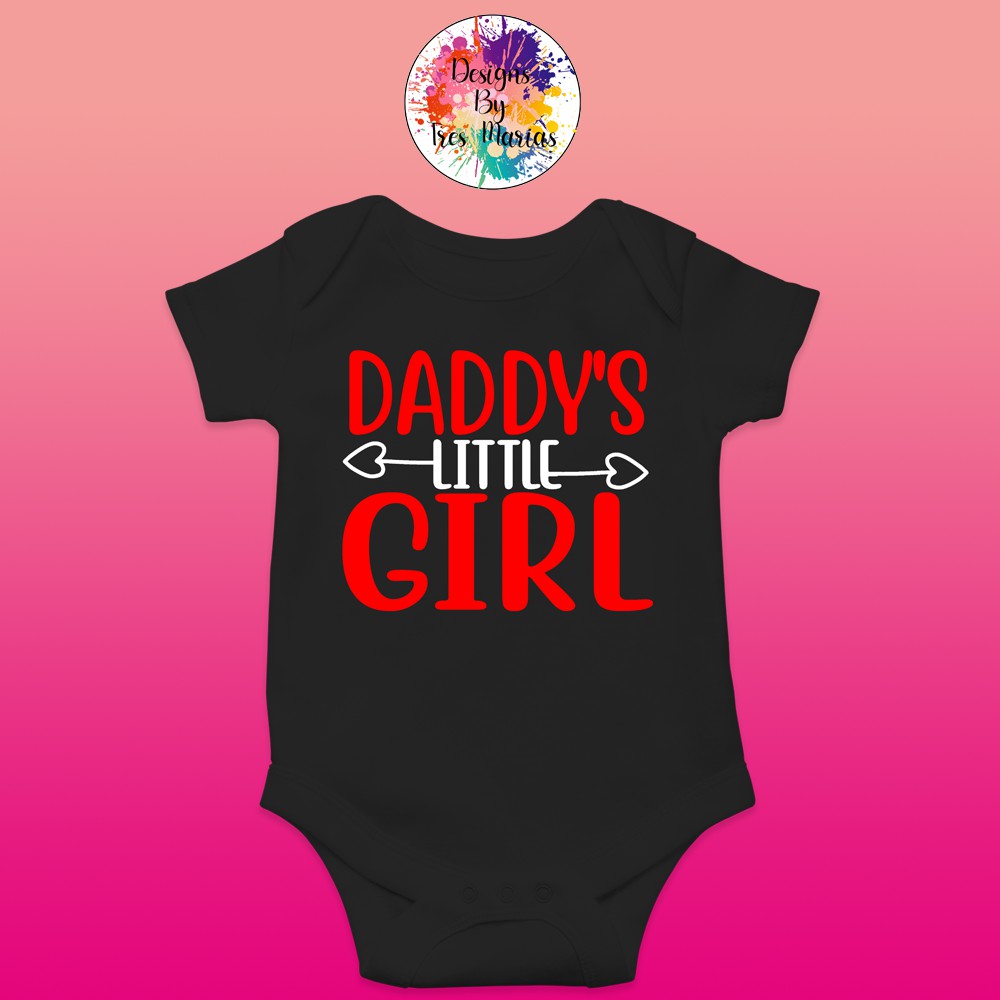 daddy's little girl baby onesie
