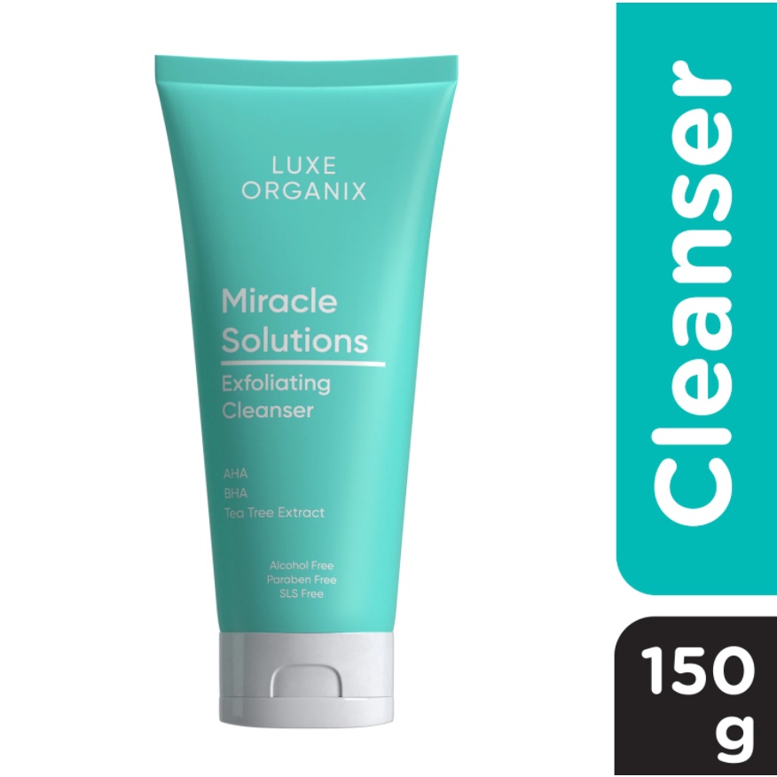 Luxe Organix Aha Bha Miracle Solutions Facial Cleanser 150ml | Shopee ...