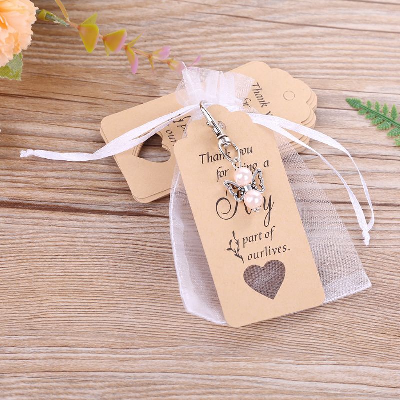 wedding favour keyrings