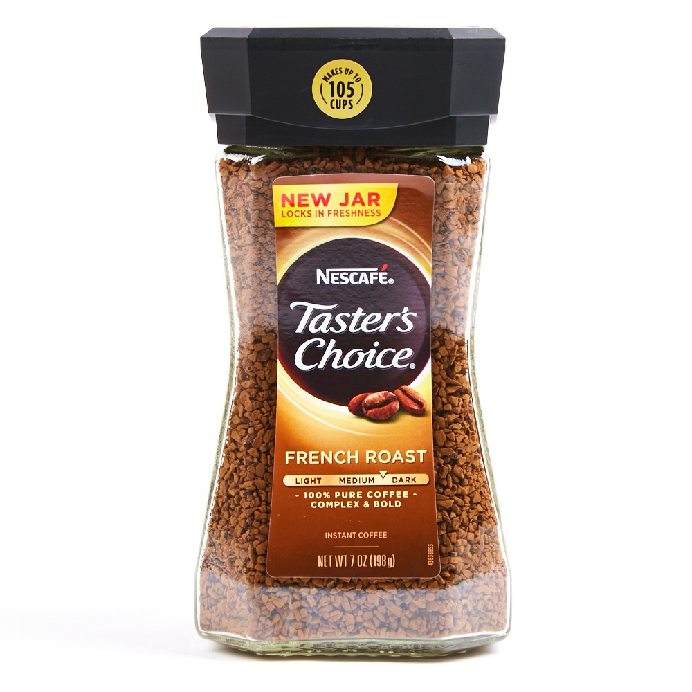 Tasters Choice Coffee French Roast Nescafe Tasters Choice French
