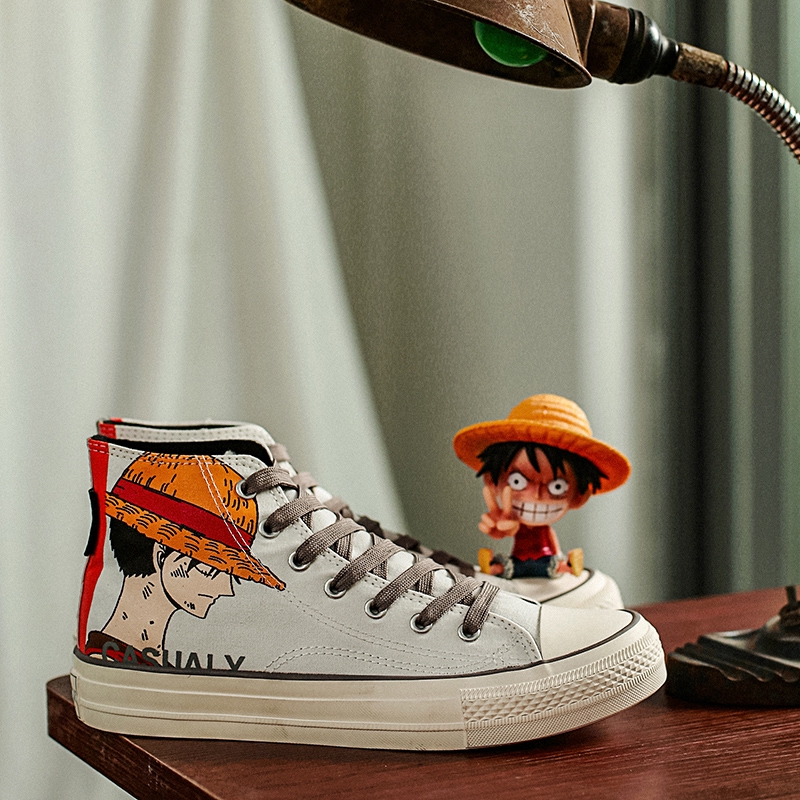 anime canvas shoes