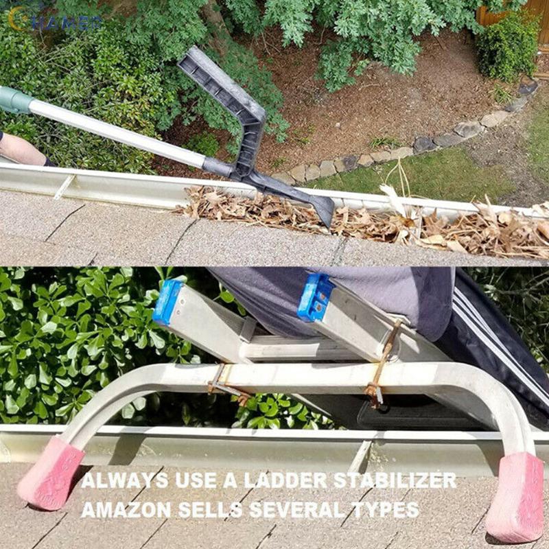 Gutter Cleaning Tool Supply Equipment Roof Garden Home Lightweight Plastic Hook Scoop Hole Shopee Philippines