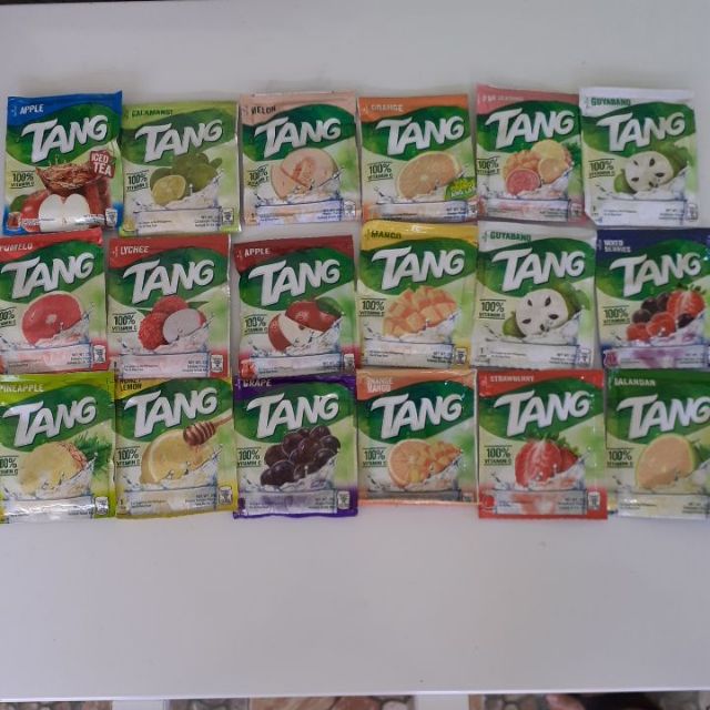 Tang 100Vitamin C 17 flavors 25g Shopee Philippines