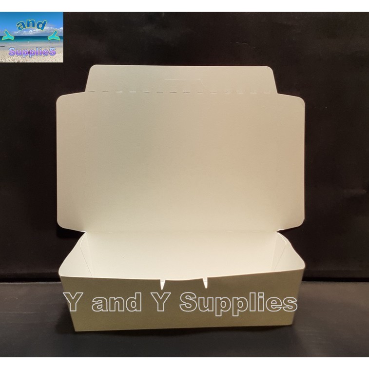 Paper Takeout Box Medium, High Meal box, Disposable (50 Pieces